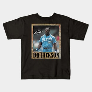 Bo Jackson // Vintage Frame Kids T-Shirt